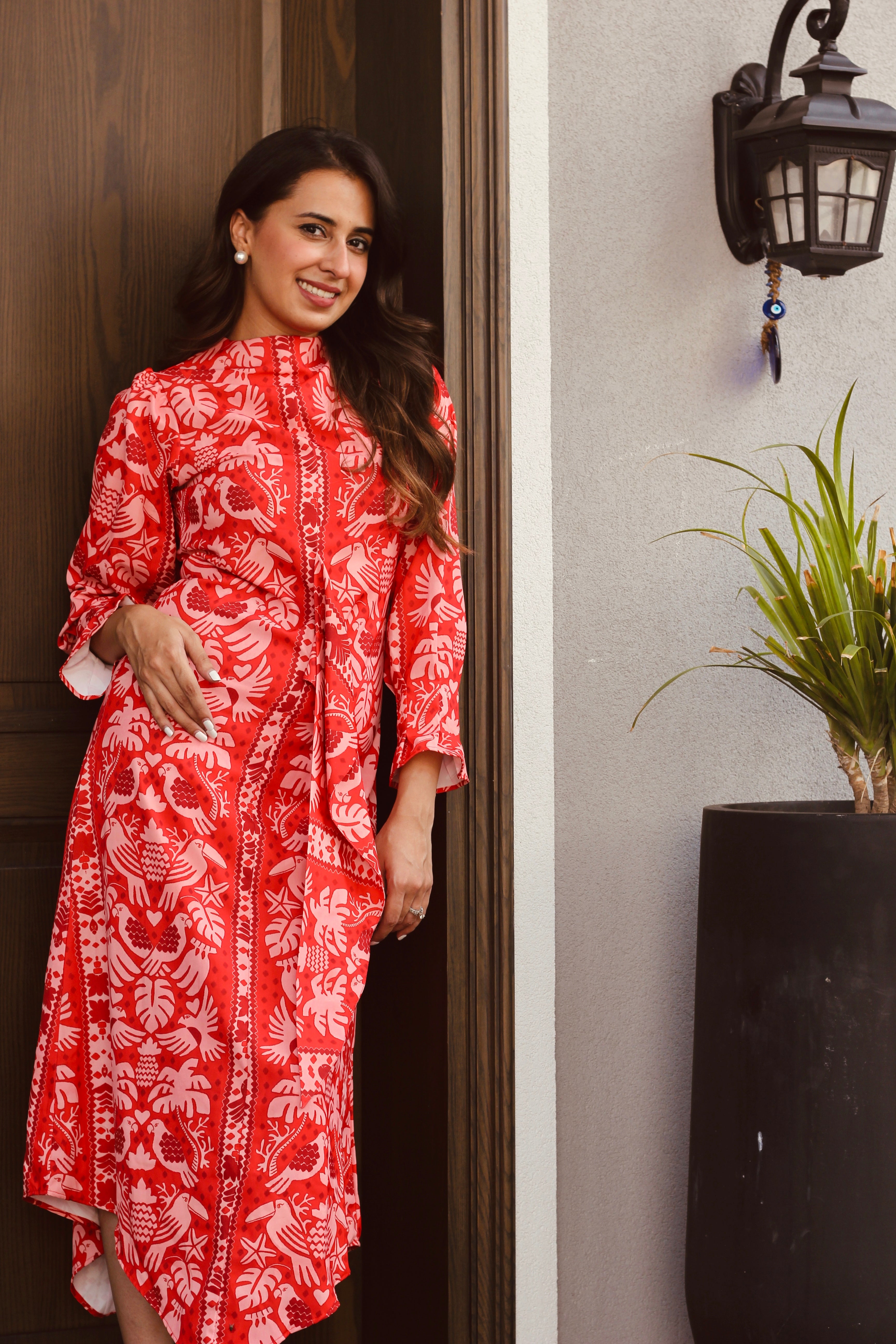 red silk dress amazon Red Pure Silk Maxi Dress for Women
