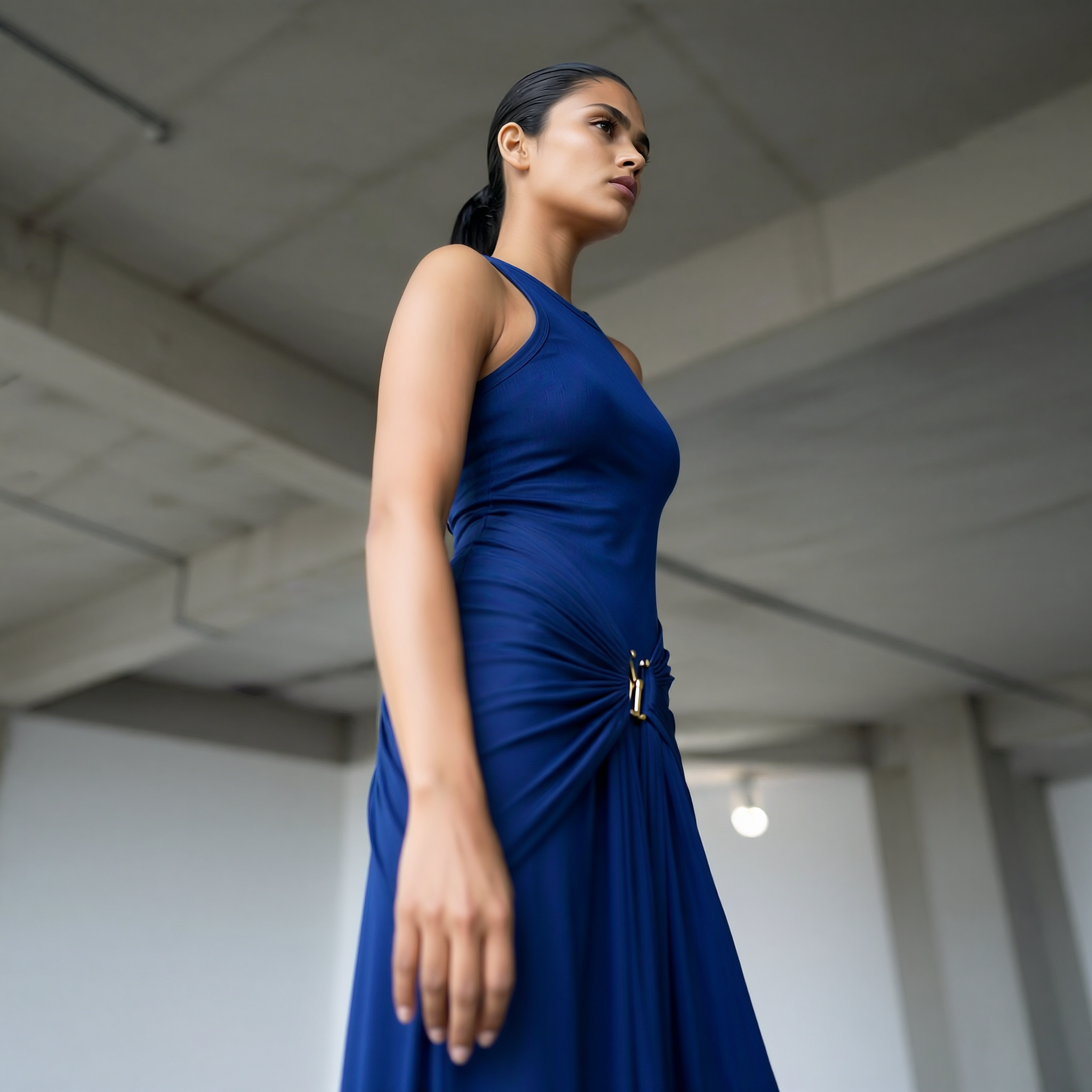 MAISON COBALT DRESS