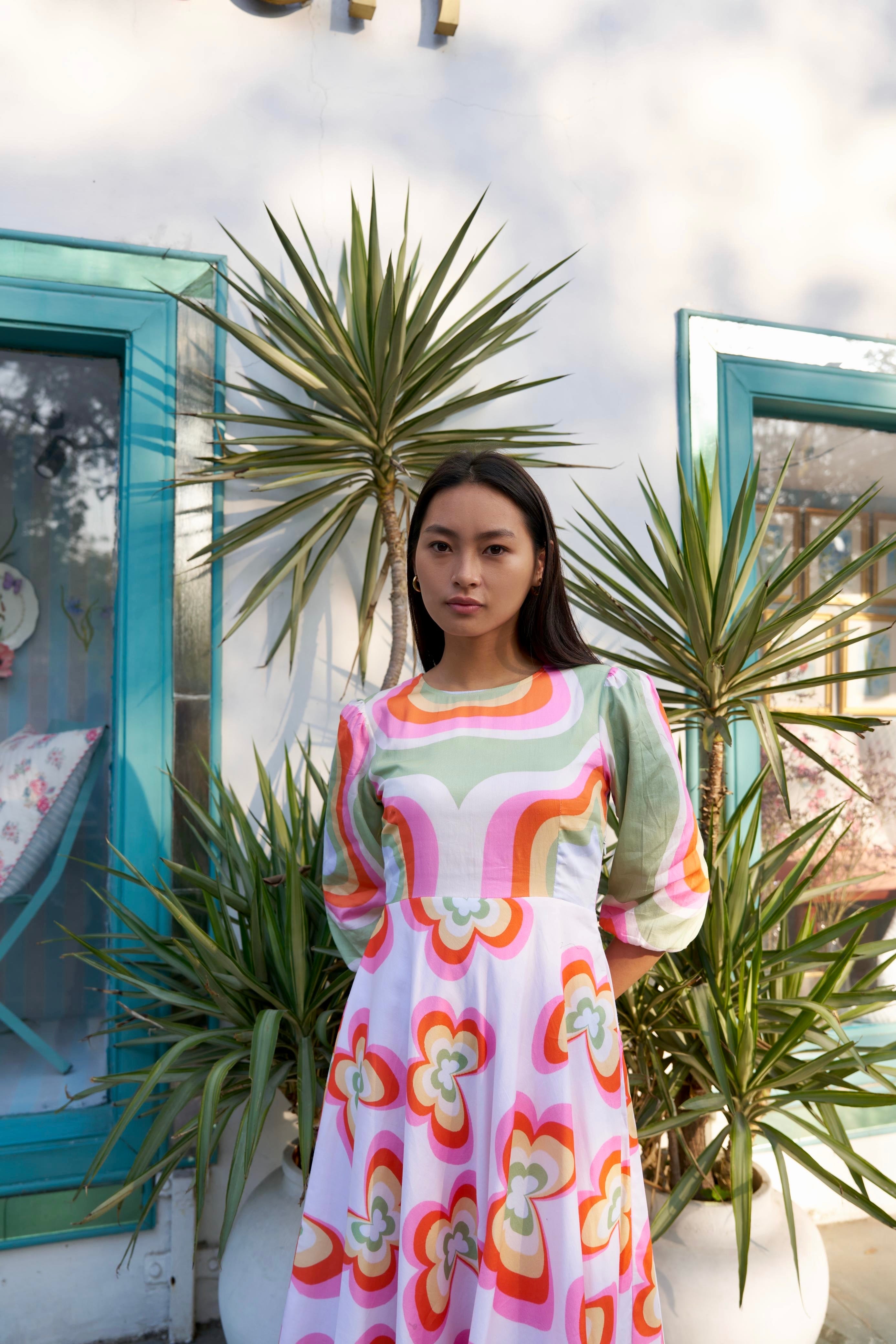 OCEAN MIRAGE DRESS