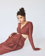 SAI MANJEKAR IN OUR COCO CRÈME DRESS