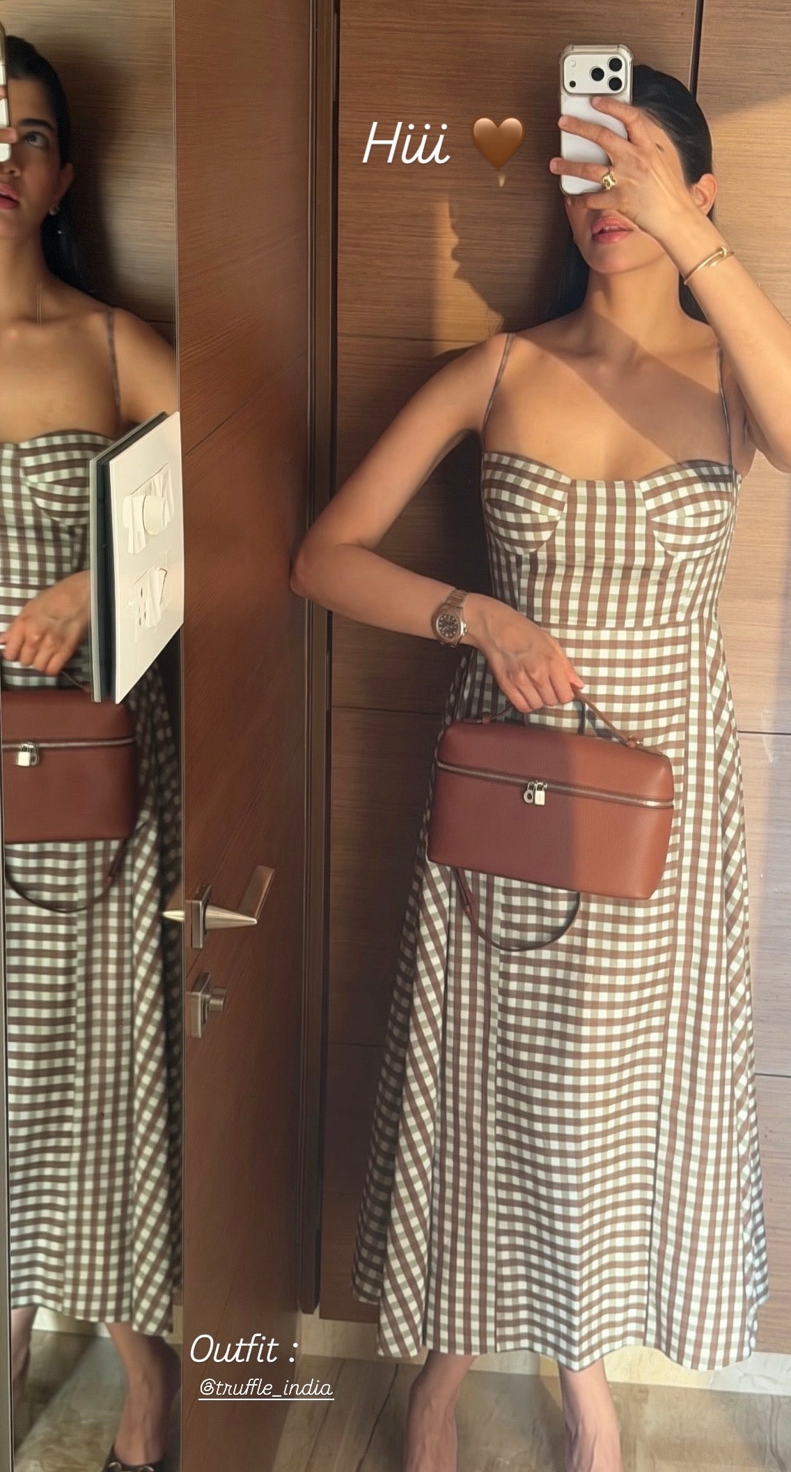 COCO CHECKERED DRESS