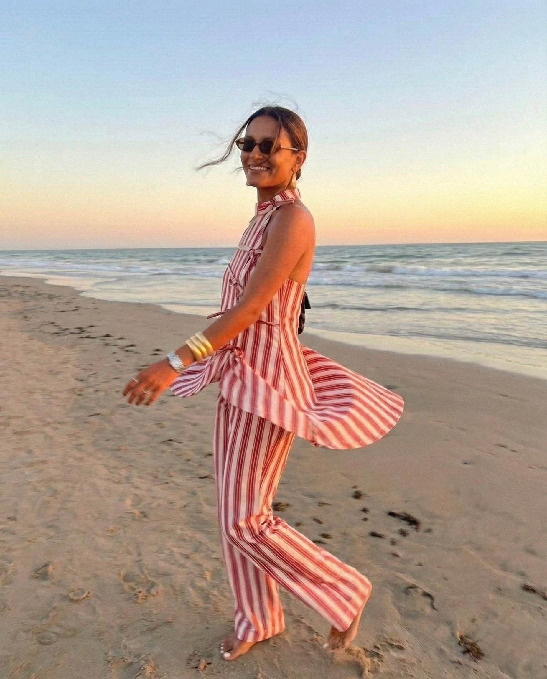SOL STRIPE DRESS