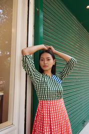 COLOR BOX DRESS