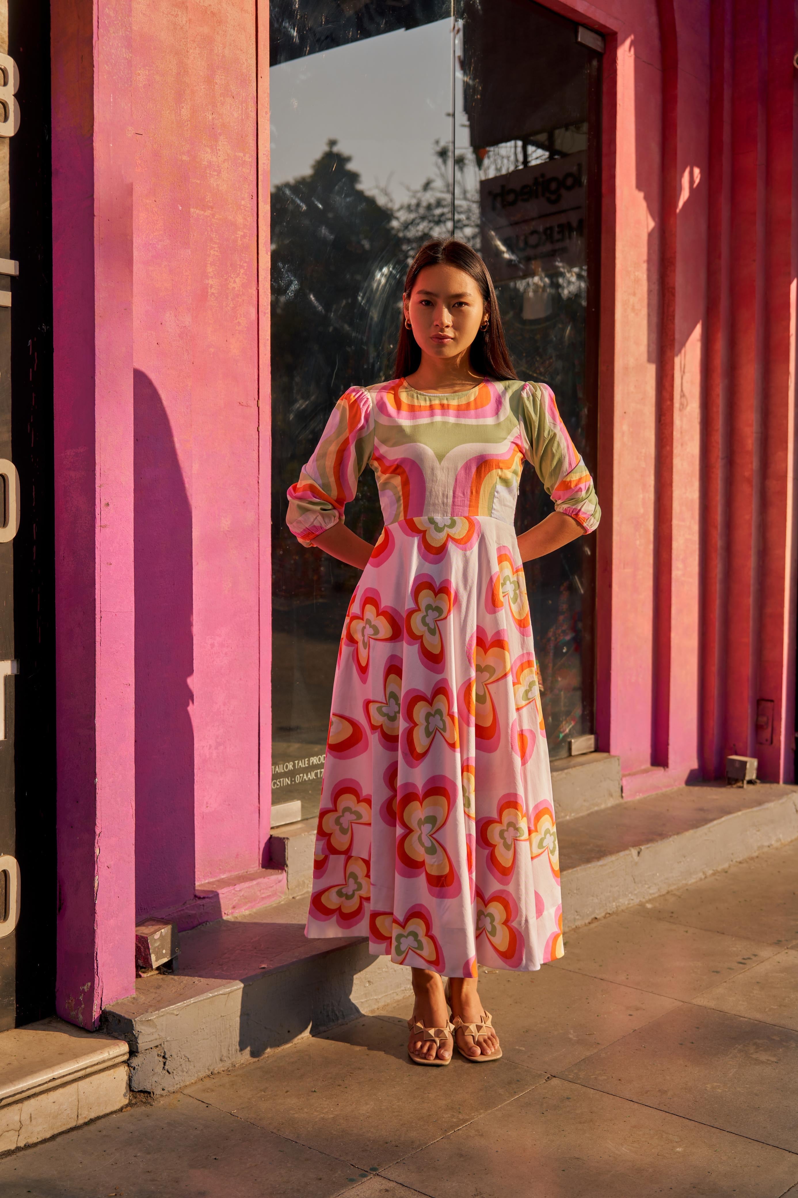 OCEAN MIRAGE DRESS