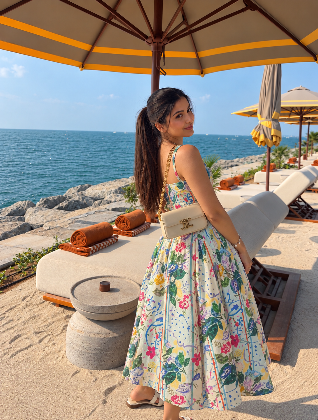 FLORA HYDRA DRESS