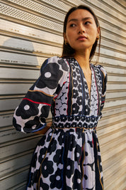 LIGHT AND SHADOW DRESS