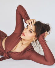 SAI MANJEKAR IN OUR COCO CRÈME DRESS