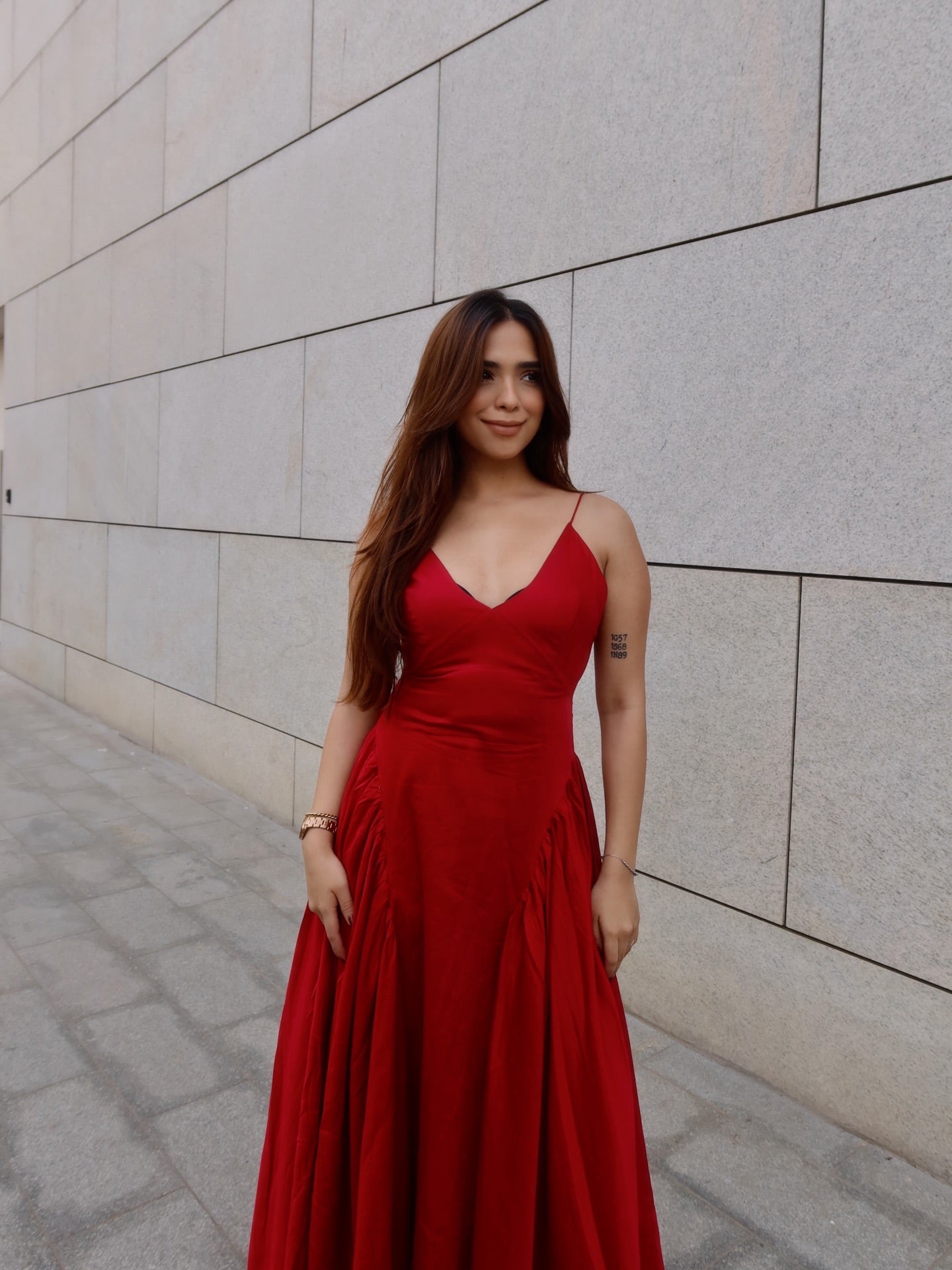 BLUSHFIRE DRESS