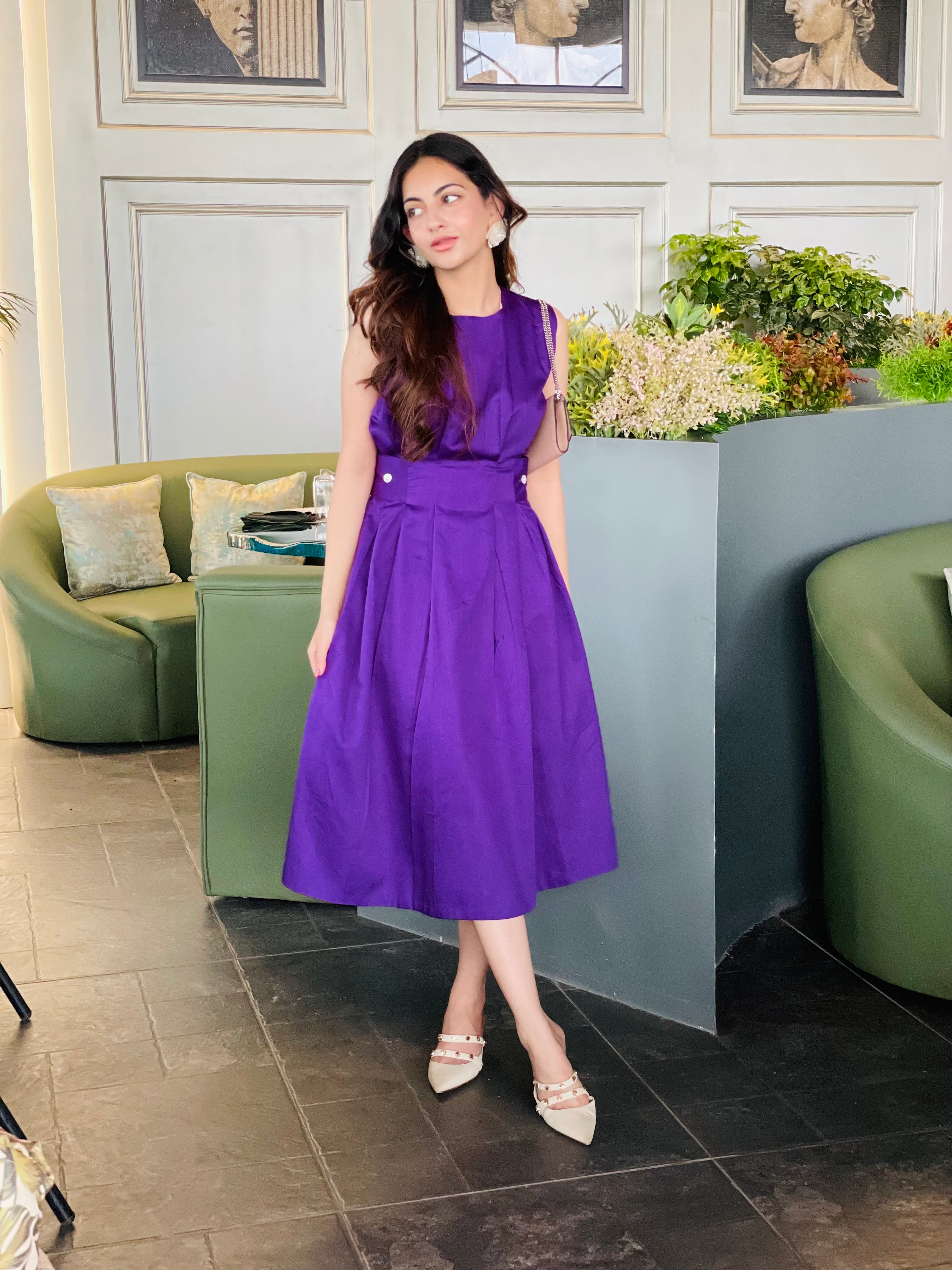 PLUM DRESS CUSTOM TAILORING