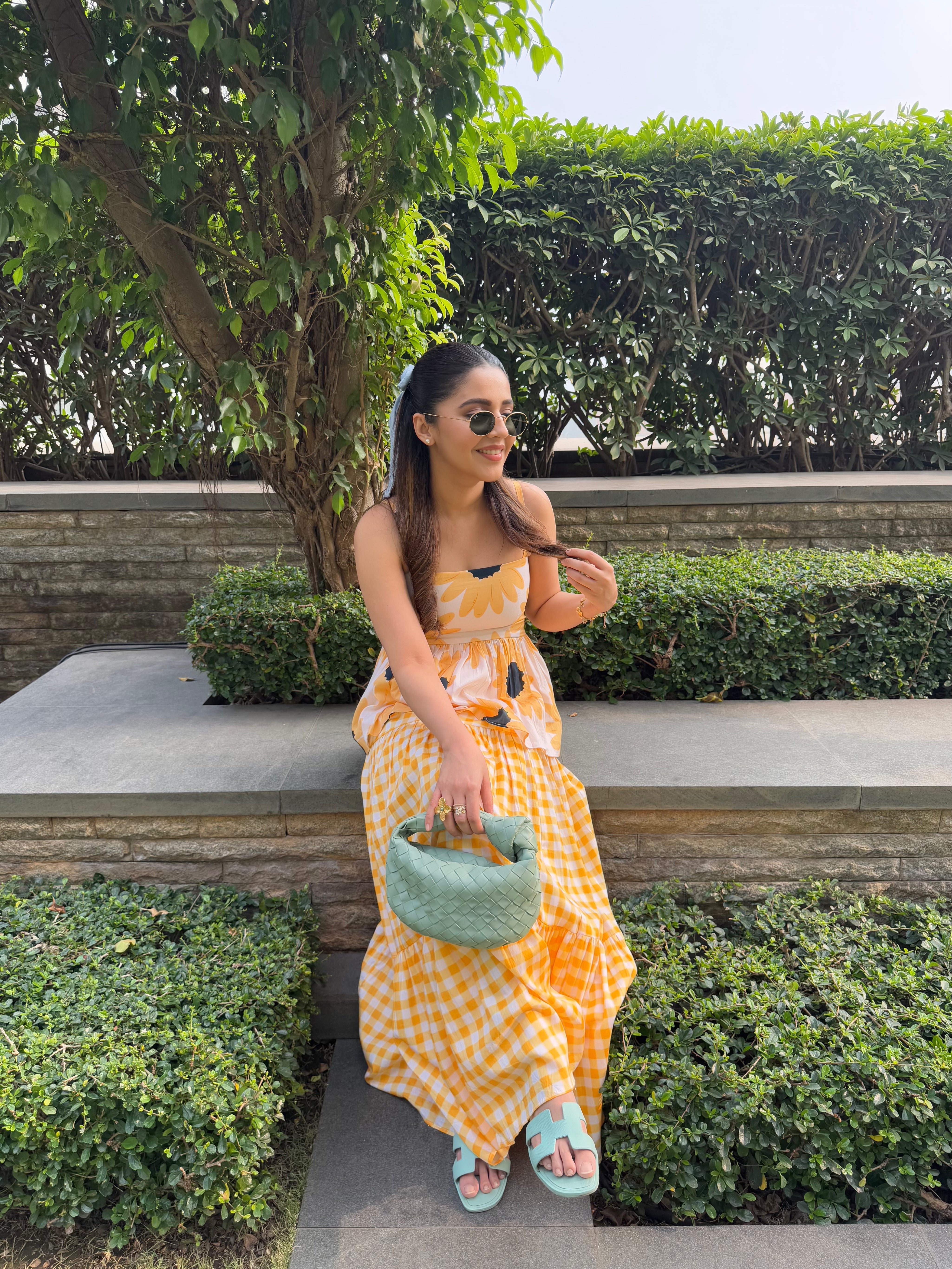 SUNFLOWER SKIRT SET
