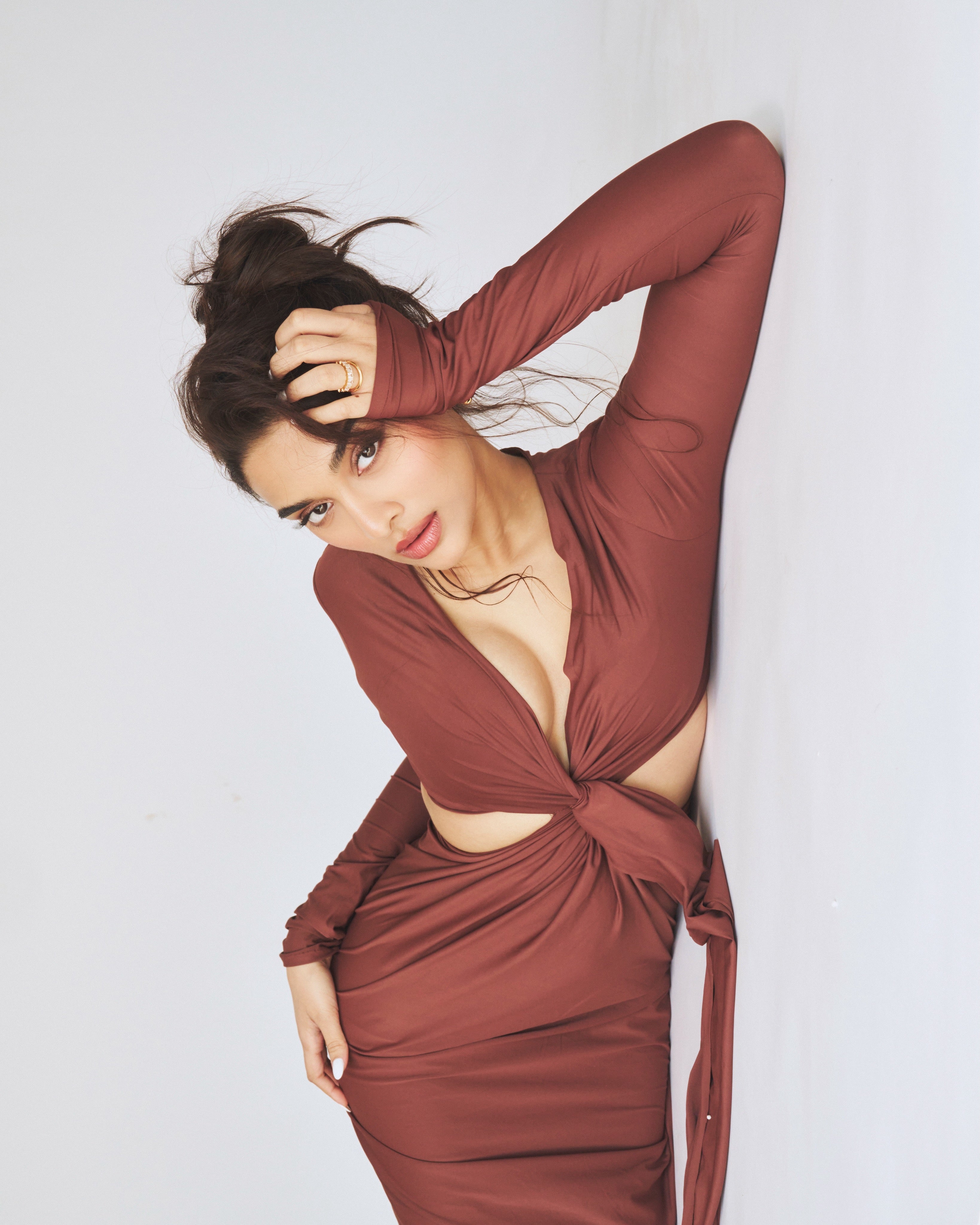 SAI MANJEKAR IN OUR COCO CRÈME DRESS