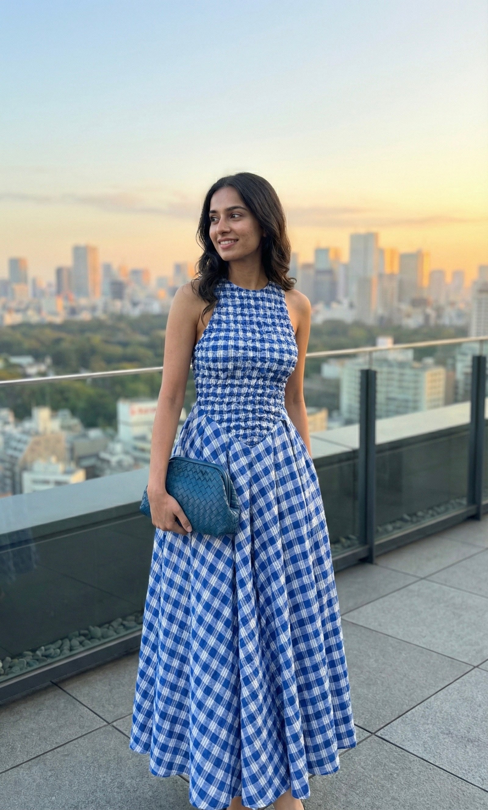 OXFORD CHECK DRESS
