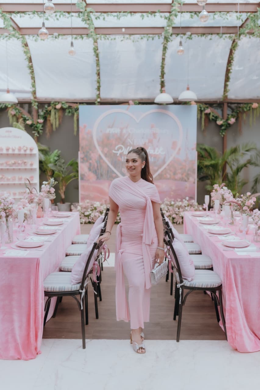 TASHEEN RAHIMTULA IN OUR CORE BARBIE DRESS