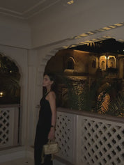SMRITI KHANNA IN OUR CÉLESTE NOIR DRESS